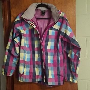 *EUC GIRLSXL HYVENT plaid
